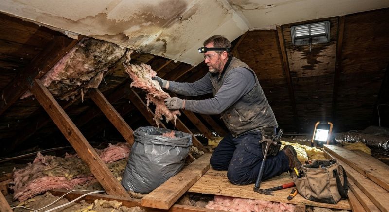 Attic Water Damage Repair in Alpharetta, GA