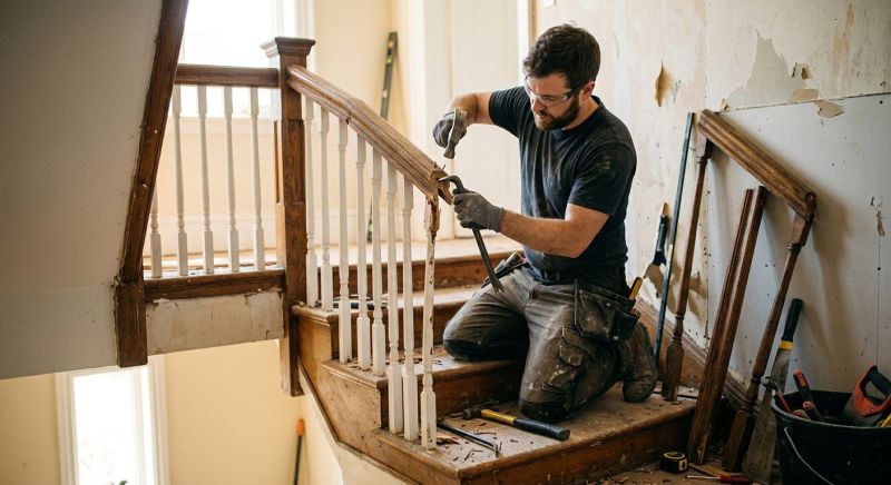 Banister Removal in Charleston, SC