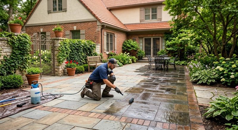 Courtyard Sealing in Kitsap County, WA