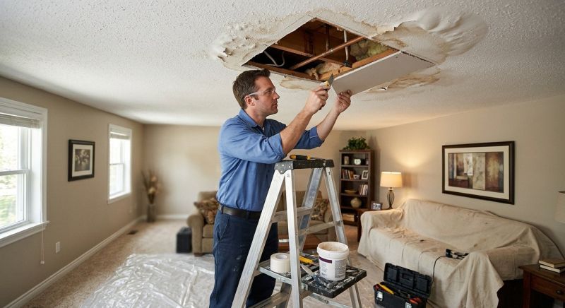 Leaking Ceiling Repair in Katy, TX
