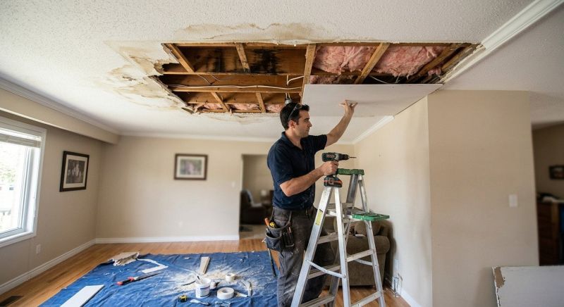 Water Damage Ceiling Repair in Charleston, SC