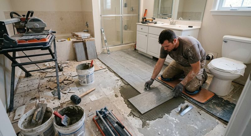 Bathroom Construction in Denver, CO