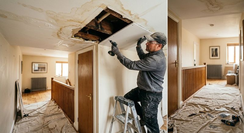 Ceiling Leak Repair Service in Conroe, TX