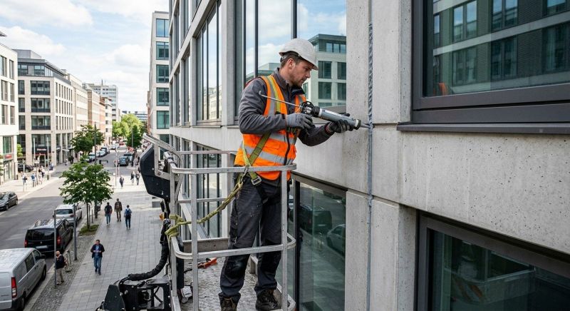 Commercial Window Caulking in Kansas City, KS