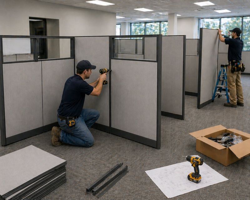 Cubicle Assembly in Olathe, KS
