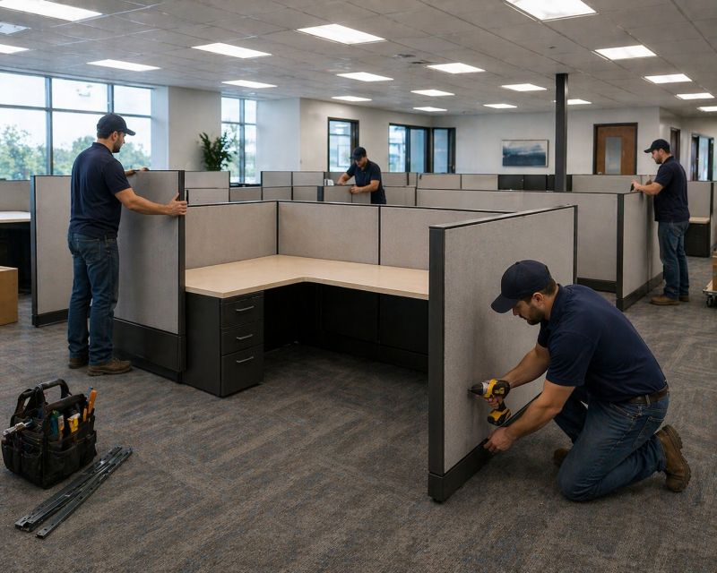 Cubicle Installation in Overland Park, KS