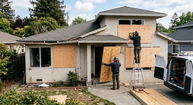 Emergency Board Up Service in Overland Park, KS