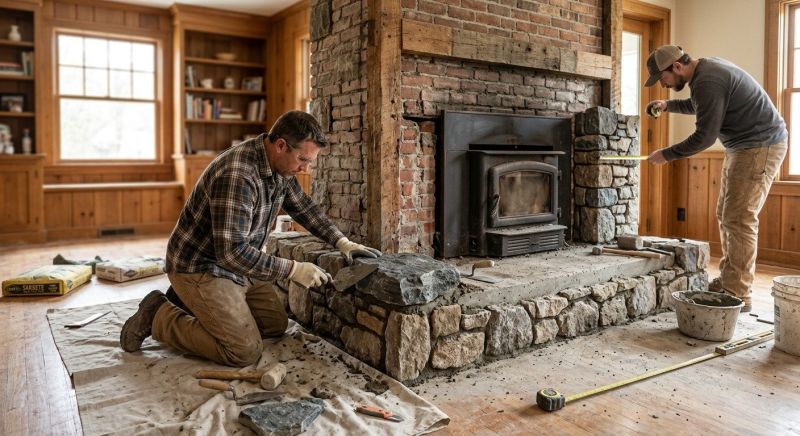 Fireplace Remodeling Service in Katy, TX