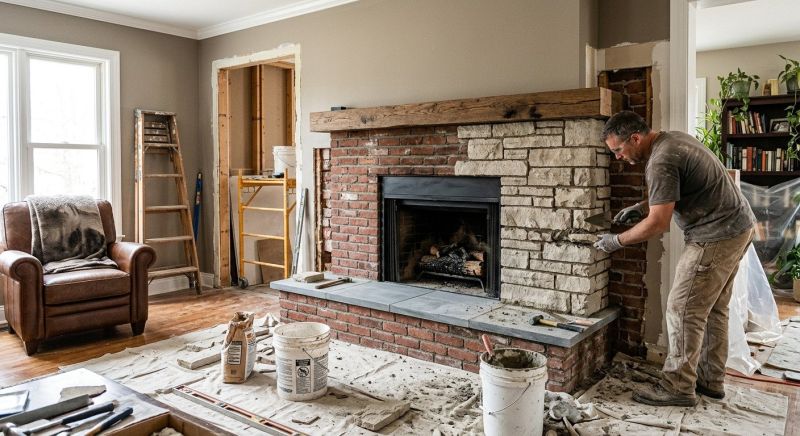 Fireplace Remodeling Service in Alpharetta, GA