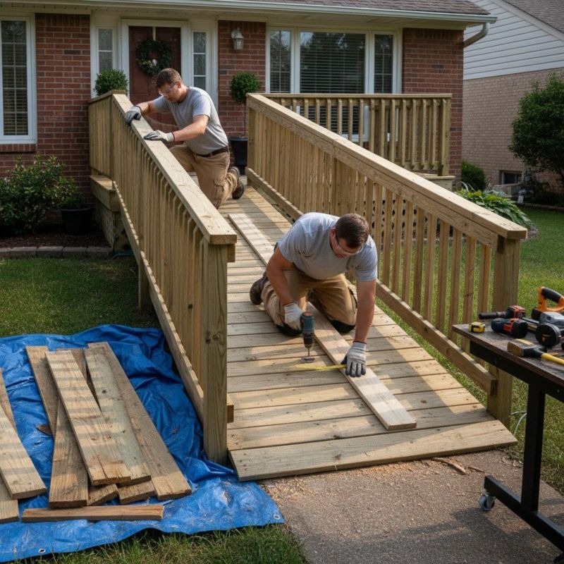 Handicap Ramp Repair in Kansas City, KS