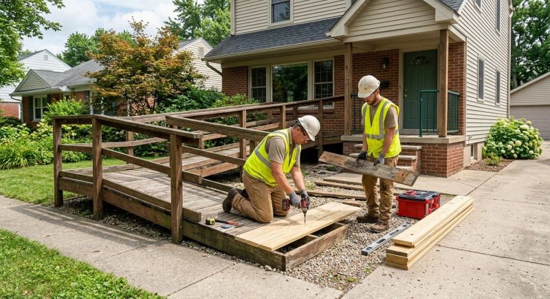 Handicap Ramp Repair in Wilmington, NC