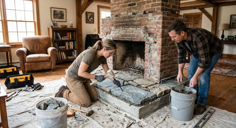 Hearth Remodeling in Houston, TX