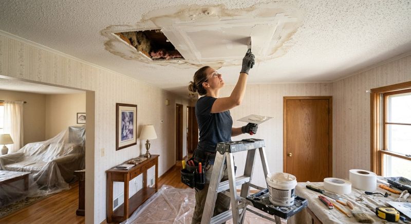 Leaking Ceiling Repair in Denver County, CO