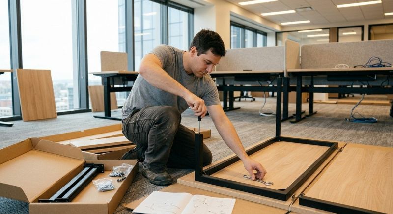 Office Workstation Assembly in Wilmington, NC