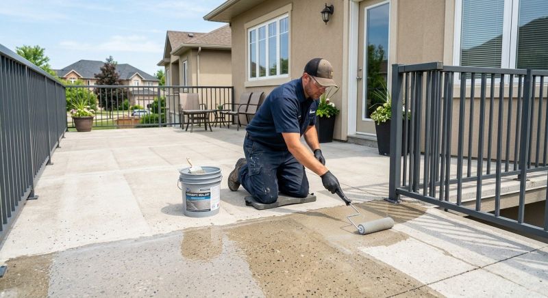 Stamped Concrete Sealing in Kitsap County, WA