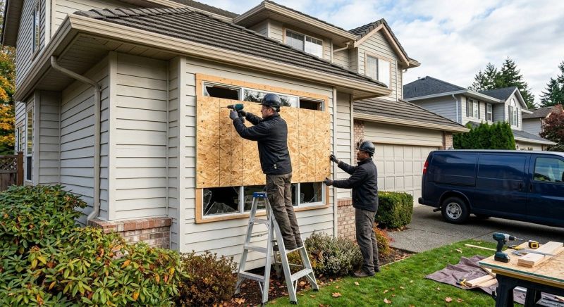 Window Boarding Service in Overland Park, KS