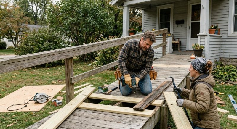 Wood Ramp Repair in Denver, CO