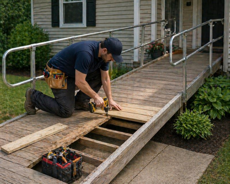Wood Ramp Repair in Olathe, KS