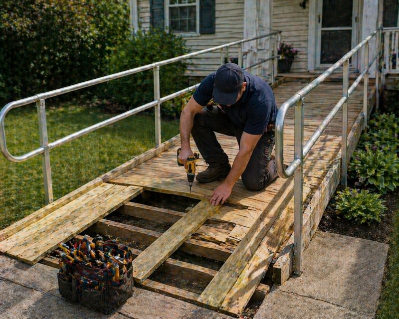 Wood Ramp Repair in Alpharetta, GA